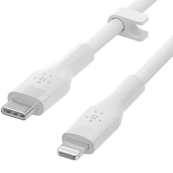 כבל טעינה מהירה למכשירי אפל Usb C לlightning באורך 1 מ' Belkin Tc Lifghtning 1m Mfi Cable