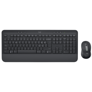 מקלדת ועכבר אלחוטיים שחור Logitech Mk650