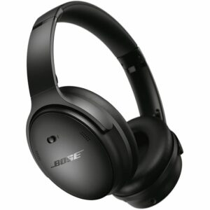 אוזניות קשת אלחוטיות Bose QuietComfort שחור עם סינון רעשים מובנה