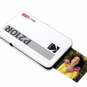 מדפסת פיתוח מהיר רטרו Kodak Mini 2 Retro P210r לבן