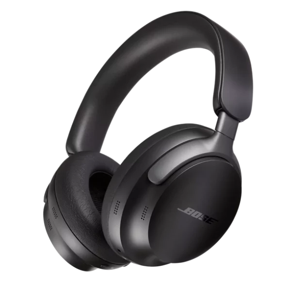 אוזניות קשת אלחוטיות Bose QuietComfort Ultra שחור עם ביטול רעשים מתקדם