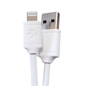 כבל USB-A לאייפון מאושר אפל 1.2 מטר Miracase לבן