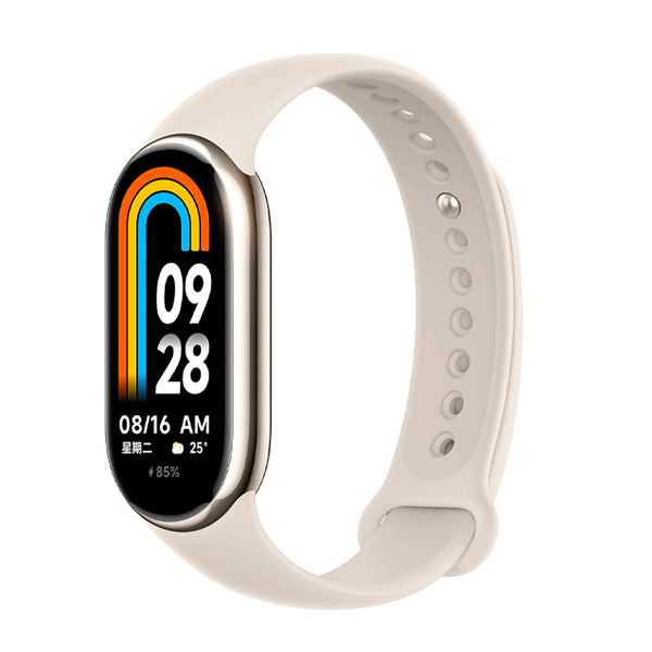 צמיד כושר חכם Xiaomi Smart Band 8 זהב חדשנות בעולם הפיטנס יבואן רשמי