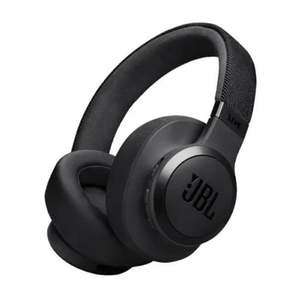 אוזניות אלחוטיות JBL Live 770NC עם חיי סוללה ארוכים צבע שחור