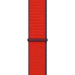 רצועה לשעון אפל 40 מ”מ מקורית אדום Apple Watch Red Sprot Loop - Small