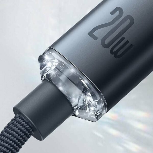 Cable Baseus Crystal Shine Type C 0