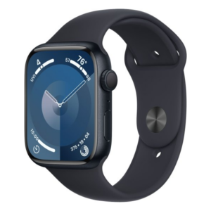 שעון חכם Apple Watch Series 9 מידה 45mm שחור תומך GPS ו-Cellular