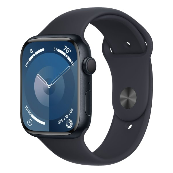 שעון חכם Apple Watch Series 9 מידה 41mm שחור תומך GPS ו-Cellular