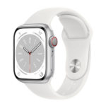 שעון חכם אפל Apple Watch Series 8 מידה 41mm לבן תומך GPS