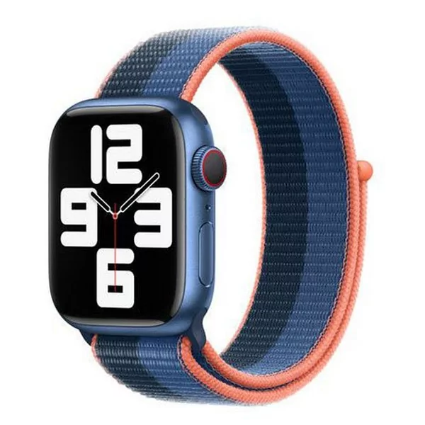 רצועה לשעון אפל 40 מ”מ מקורית כחול כהה Apple Watch Deep Navy Sprot Loop - Small