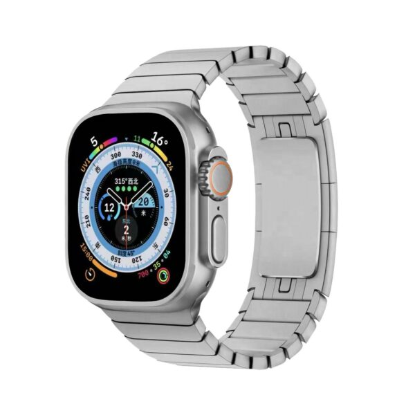 רצועה מתכת כסוף לאפל ווטש מידה Apple Watch 42/44/45/49 מבית Traget