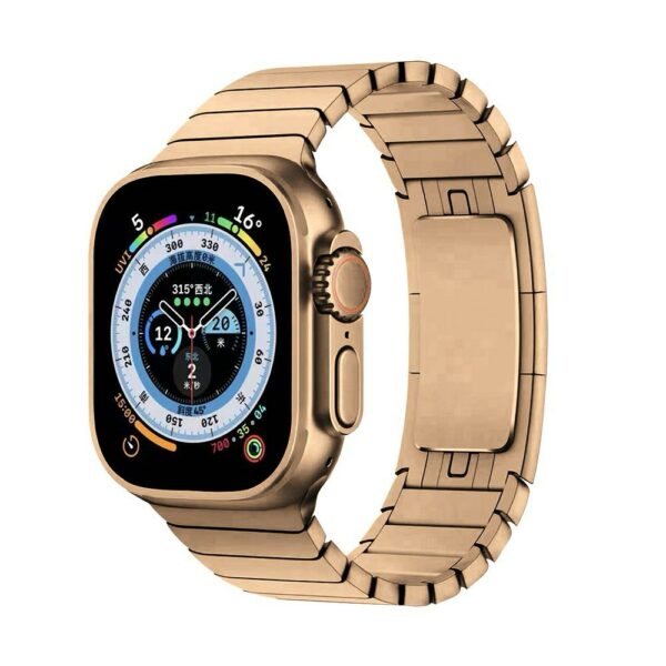 רצועה מתכת זהב לאפל ווטש מידה Apple Watch 42/44/45/49 מבית Traget