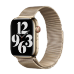 רצועה לשעון אפל 41 מ”מ מקורית זהב Apple Watch Gold Milanese Loop - Small