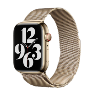 רצועה לשעון אפל 41 מ”מ מקורית זהב Apple Watch Gold Milanese Loop - Small