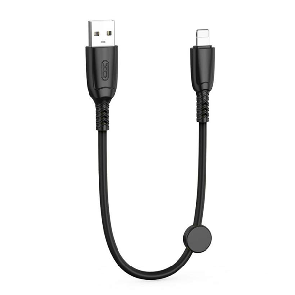 כבל לאייפון מUSB-A ל-Lightning באורך של 25 ס"מ לטעינה והעברת נתונים XO-NB247