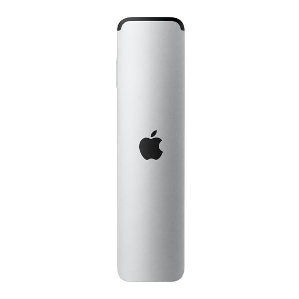 שלט Apple TV Siri Remote (2nd Generation) עם משטח לחיצה וחיבור USB-C לטעינה