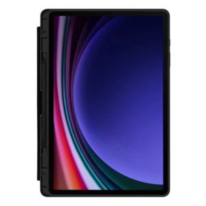 כיסוי Samsung Tab S9 Plus שחור 12.4 אינץ' Otterbox React Folio