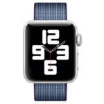 רצועה לשעון אפל 41 מ”מ מקורית Apple Watch Blue Woven Nylon כחול 38/40/41 מ”מ