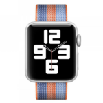 רצועה לשעון אפל 41 מ”מ מקורית Apple Watch Orange Woven Nylon כתום 38/40/41 מ”מ