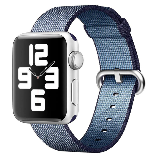 רצועה לשעון אפל 41 מ”מ מקורית Apple Watch Blue Woven Nylon כחול 38/40/41 מ”מ