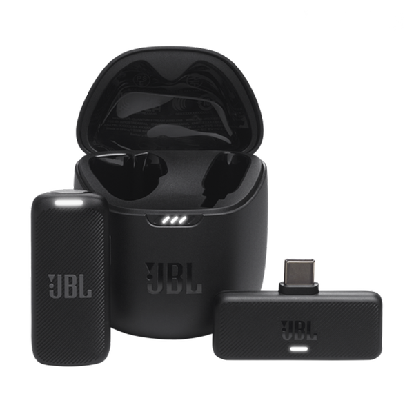 מיקרופון JBL Quantum Stream חיבור Type-C דש אלחוטי הטוב ביותר ליצירת תוכן איכותי יבואן רשמי