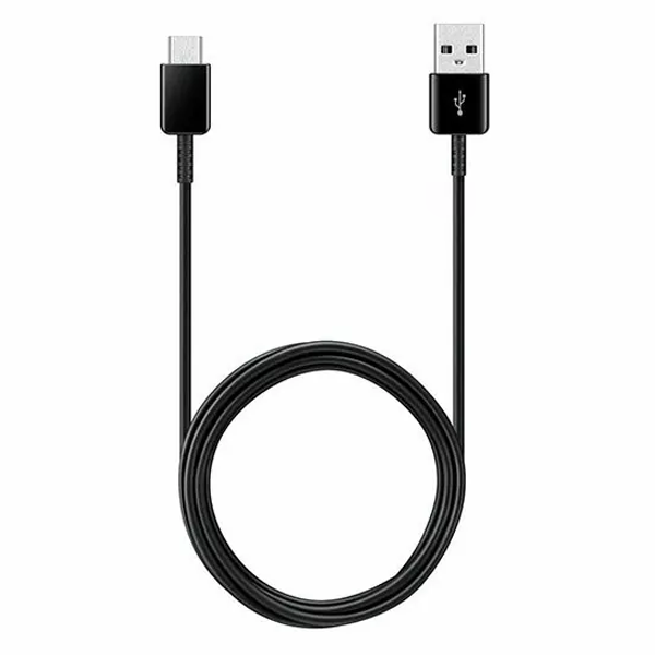 כבל סמסונג USB-A ל-USB-C מקורי באורך 1.5 מטר לטעינה מהירה Samsung שחור