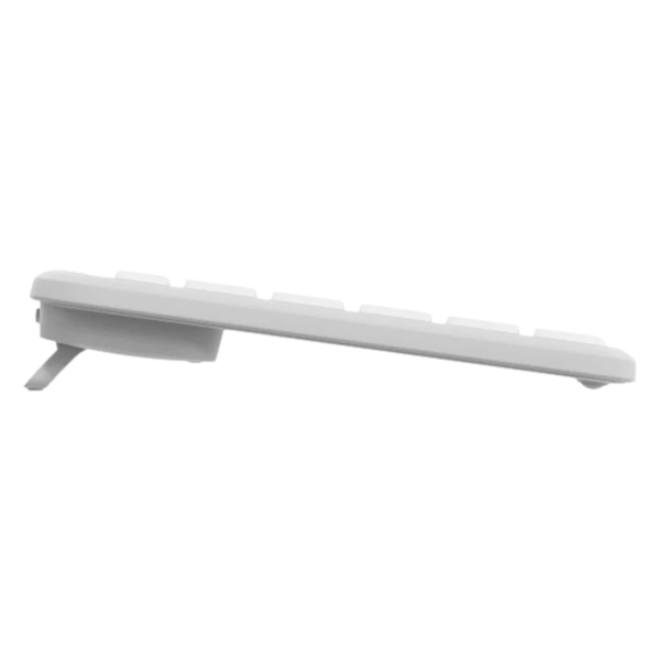 סט אלחוטי Logitech MK950 Slim עכבר ומקלדת בצבע Off-White לפרודקטיביות מקסימלית