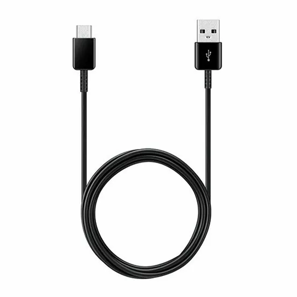 כבל סמסונג USB-A ל-USB-C מקורי באורך 1.5 מטר לטעינה מהירה Samsung שחור