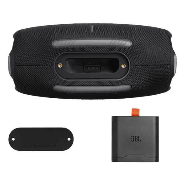 רמקול נייד JBL Xtreme 4 שחור לחווית סאונד עוצמתית בכל מקום עמיד למים עם חיי סוללה