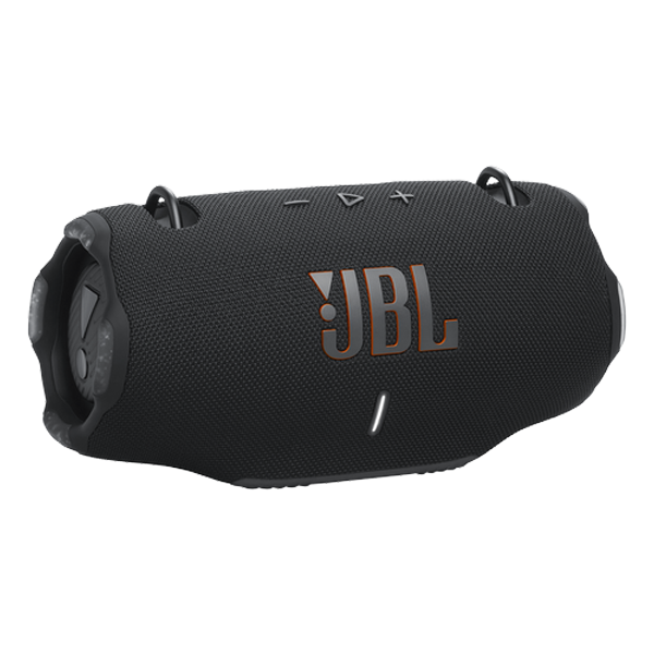 רמקול נייד JBL Xtreme 4 שחור לחווית סאונד עוצמתית בכל מקום עמיד למים עם חיי סוללה