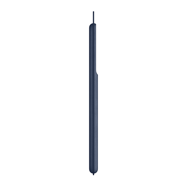 כיסוי Apple Pencil כחול מידנייט עור אפל מקורי לאחסון והגנה מקסימלית לעט שלך