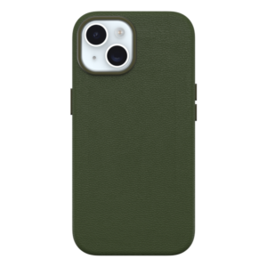 כיסוי Symmetry Cactus Leather ירוק לאייפון 15 להגנה מיטבית וסטייל OtterBox