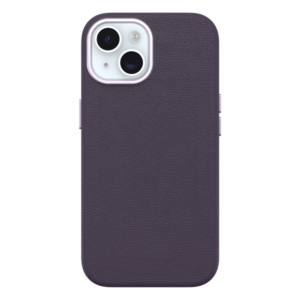 כיסוי Symmetry Cactus Leather סגול לאייפון 15 להגנה מיטבית וסטייל OtterBox