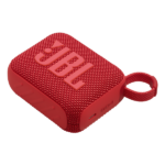 רמקול JBL Go 4 אדום נייד עם סאונד עוצמתי ועמידות למים