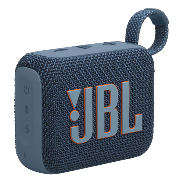 רמקול JBL Go 4 כחול נייד עם סאונד עוצמתי ועמידות למים