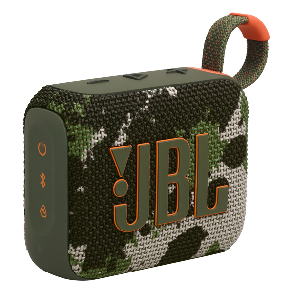 רמקול JBL Go 4 צבאי נייד עם סאונד עוצמתי ועמידות למים