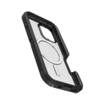 כיסוי OtterBox Defender XT לאייפון 16 פרו מקס שקוף/שחור תומך MagSafe