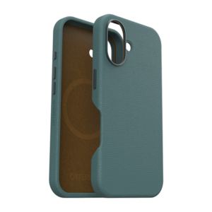 כיסוי Symmetry Cactus Leather ירוק לאייפון 16 להגנה וסטייל OtterBox