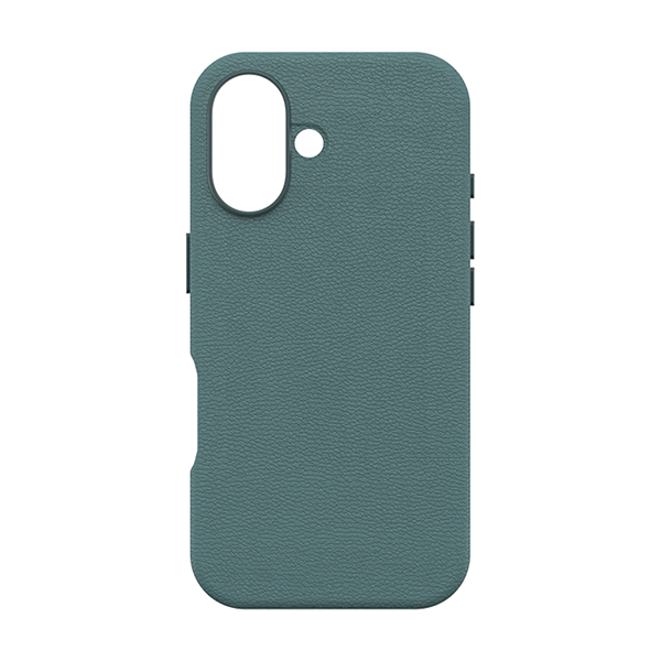 כיסוי Symmetry Cactus Leather ירוק לאייפון 16 להגנה וסטייל OtterBox