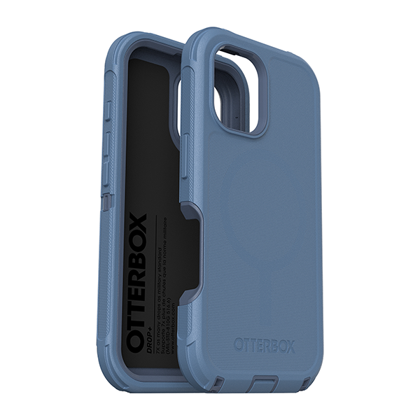 כיסוי לאייפון 16 כחול OtterBox Defender תומך MagSafe