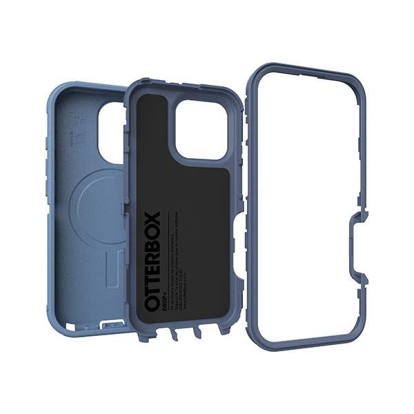 כיסוי לאייפון 16 פרו כחול OtterBox Defender תומך MagSafe