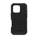 כיסוי לאייפון 16 פרו מקס שחור OtterBox Defender תומך MagSafe