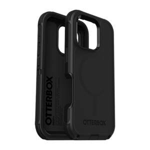 כיסוי לאייפון 16 פרו שחור OtterBox Defender תומך MagSafe