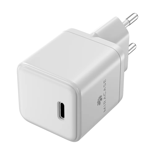 מטען קיר מהיר USB-C ל-USB-C בהספק 30W באורך 1.2 מטר Miracase