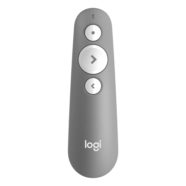 שלט מצגות Logitech R500s Laser Presentation Remote אפור