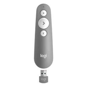 שלט מצגות Logitech R500s Laser Presentation Remote אפור