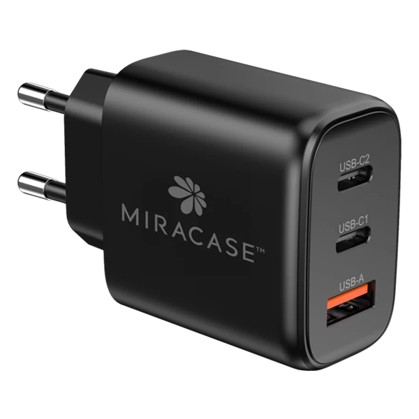 מטען קיר 65W עם כבל USB-C עם טעינה מהירה Miracase