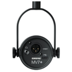 מיקרופון מקצועי MV7+ להקלטות באיכות אולפן Shure