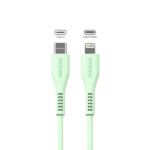 כבל USB-C ל-Lightning ירוק מנטה בהספק 60W באורך 1.3 מטר MICRODIA