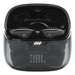 אוזניות אלחוטיות JBL Tune Buds שחור שקוף - חוויית שמע אלחוטית איכותית